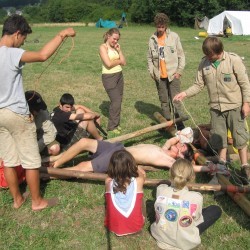 fotos kamp 2009-2010 jong-givers 687 - Scouts en Gidsen Zaventem 